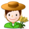 Man Farmer emoji on Samsung